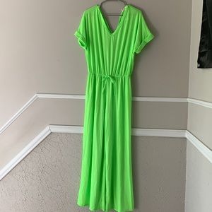 Neon Green Jumpsuit
